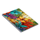 Kleurrijke Tropical Theme Journal Notitieboek (Rechterzijde)