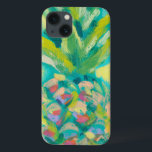 Kleurrijke tropische anananas iPhone 13 hoesje<br><div class="desc">Kleurrijke tropische anananas. Artiest: Jennifer Goldberger. Afbeelding-ID: 106375GG.</div>