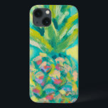 Kleurrijke tropische anananas Case-Mate iPhone case<br><div class="desc">Kleurrijke tropische anananas. Artiest: Jennifer Goldberger. Afbeelding-ID: 106375GG.</div>