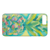 Kleurrijke tropische anananas Case-Mate iPhone case (Achterkant (Horizontaal))