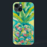 Kleurrijke tropische anananas iPhone 13 hoesje<br><div class="desc">Kleurrijke tropische anananas. Artiest: Jennifer Goldberger. Afbeelding-ID: 106375GG.</div>