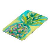 Kleurrijke tropische anananas magneet (Linkerzijde)