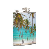 Kleurrijke tropische balkolf heupfles (Rechts)