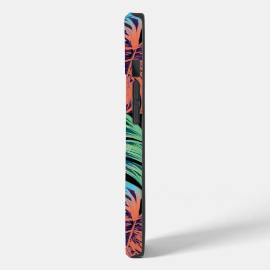 Kleurrijke tropische bladeren Case-Mate iPhone case (Achterkant / Links)