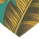 Kleurrijke tropische bladeren korte tafelloper (Hoek)