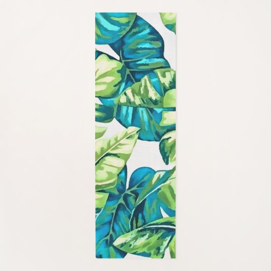 kleurrijke tropische bladeren van bananen en van M Yogamat (Voorkant)