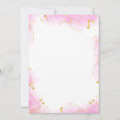 Kleurrijke tropische bloemen Aloha Luau verjaardag Kaart (Achterkant)