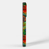Kleurrijke tropische bloemen patroon, hibiscus Case-Mate iPhone case (Achterkant / Rechts)