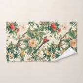 Kleurrijke tropische bloemen Vogels Bad Handdoek (Handdoek)