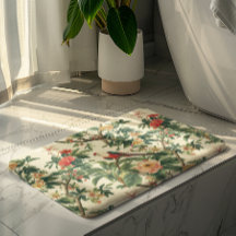 Kleurrijke tropische bloemen Vogels