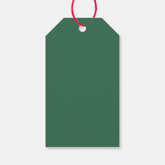 Kleurrijke tropische bloemenbruiloft dank u cadeaulabel (Achterkant)