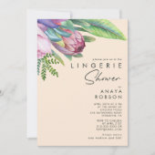 Kleurrijke tropische Floral | Perzikleisteen Kaart (Voorkant)