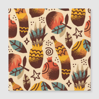 Kleurrijke Tropische Fruit Mix Patroon
