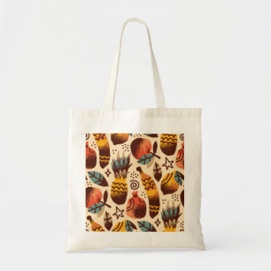Kleurrijke Tropische Fruit Mix Patroon Tote Bag