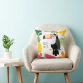 Kleurrijke tropische Natuur Kussen (Stoel)