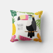 Kleurrijke tropische Natuur Kussen (Voorkant)