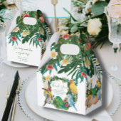 Kleurrijke Tropische Papegaaien exotisch vogeltje  Bedankdoosjes