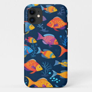 Kleurrijke tropische vissen Case-Mate iPhone case