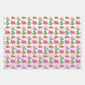 Kleurrijke tropische vissen inpakpapier vel (Voorkant 3)