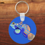 Kleurrijke tropische vissen sleutelhanger (Voorkant)