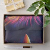 Kleurrijke tropische vogel tissuepapier (Geschenk)