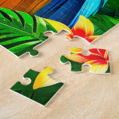 Kleurrijke Tropische Vogels Legpuzzel (Zijkant)