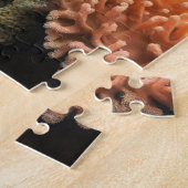 Kleurrijke tropische waterval legpuzzel (Zijkant)