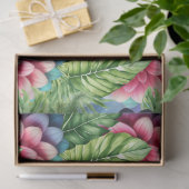 Kleurrijke Tropische Zeeen Schildpadden Mama & Bab Tissuepapier (Geschenk)