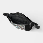 Kleurrijke Tugboat Zwart-wit Mandala Patroon Heuptasje (Open)