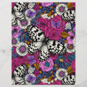 Kleurrijke tuin II (Achterkant)