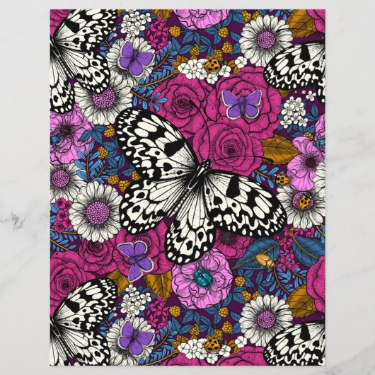 Kleurrijke tuin II (Voorkant)