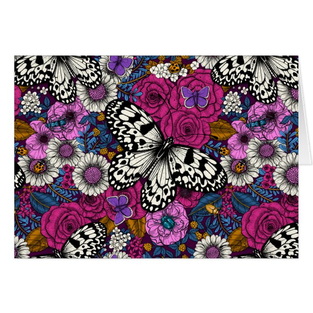 Kleurrijke tuin II (Voorkant Horizontaal)