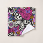 Kleurrijke tuin II Bad Handdoek (Wasdoekje)