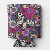 Kleurrijke tuin II Blikjeskoeler (Achterkant)