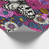 Kleurrijke tuin II Cadeaupapier (Hoek)