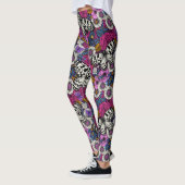 Kleurrijke tuin II Leggings (Links)