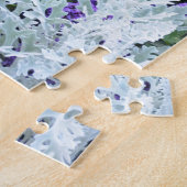 Kleurrijke tuin legpuzzel (Zijkant)