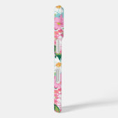 Kleurrijke Tuin Met Monogram Case-Mate iPhone Case (Achterkant / Rechts)