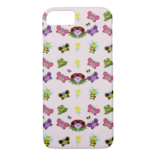 Kleurrijke Tuin Mobiele Telefoonhoes Case-Mate iPhone Case (Achterkant)