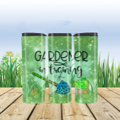 Kleurrijke Tuin Ontwerp "Tuinier in Training" Thermosbeker