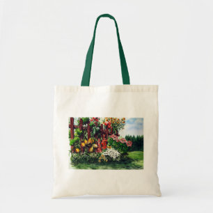 Kleurrijke tuin tote bag