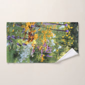 Kleurrijke tuinen langs de weg! handdoek (Handdoek)
