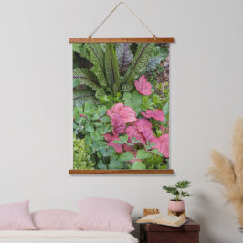 Kleurrijke Tuinplanten Botanisch Hangend Wandkleed