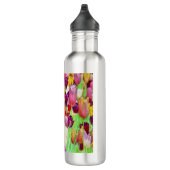 Kleurrijke tuintuin waterfles  (Rechts)