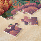 Kleurrijke Tuinvlinder Legpuzzel (Zijkant)