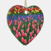 Kleurrijke tuiptuin keramisch ornament (Rechts)