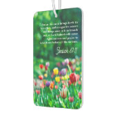 Kleurrijke Tulip Garden Bijbel Luchtverfrisser (Links)