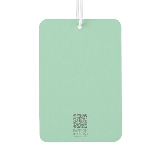 Kleurrijke Tulip Garden Bijbel Luchtverfrisser (Achterkant)