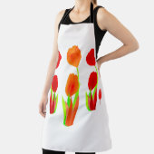 Kleurrijke tulp bloemig schort (Insitu)