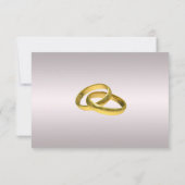 Kleurrijke Tulp Floral Table Place Card Kaart (Achterkant)